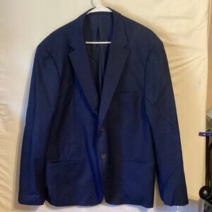 1122 Goodall Mens Navy Blazer/Suit Jacket with White Size 2XL